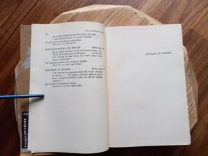 Page 4 of 4 of List of Illustrations - 1948 Crusades In Europe by Dwight D. Eisenhower - First Edition