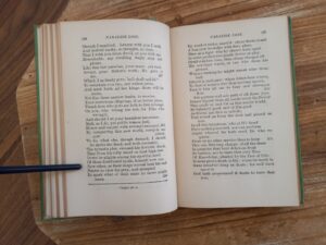 Pages inside Paradise Lost by John Milton