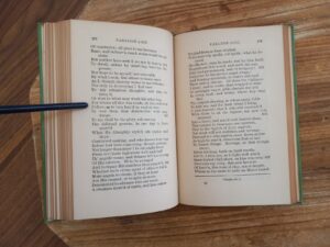 Paradise Lost by John Milton - pages inside