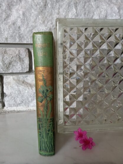 Spine View - circa 1890s Paradise Lost by John Milton - H.M. Caldwell co. publishers