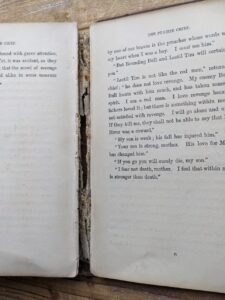 Full seam split - 1886 The Prairie Chief by R.M. Ballantyne - First Edition