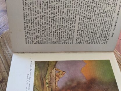 Full seam split - 1921 The Blue Fairy Book edited by Andrew Lang - First Edition published by David McKay Company
