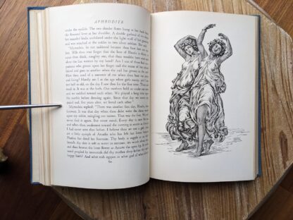 Illutsration by Frank J. Buttera inside a 1932 copy of Aphrodite {Ancient Manners} by Pierre Louys - Illustrated Editions Company