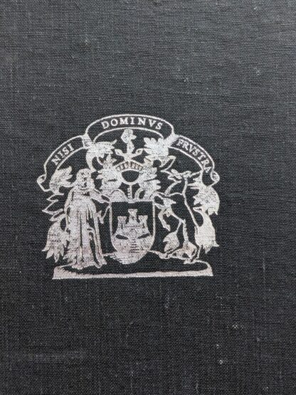 Silver heraldic decoration front cover - 1950 The Capital of Scotland by Moray McLaren