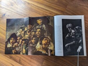 The Vision of the Pilgrims of San Isidro - Saturn Devouring His Son - The World of Goya - Time-Life Library Art Series - circa 1960s
