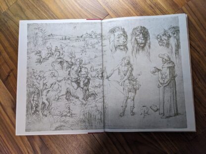 front pastedown and endpaper - The World of Dürer - Time-Life Library Art Series - circa 1960s