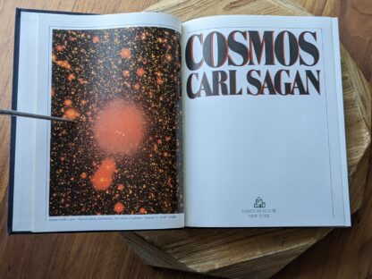 1980 Cosmos by Carl Sagan - Title Page - First Edition