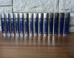 Perry Rhodan Book Lot with holograph images on front panels - 1979 - 1984 - volume 1 to 13 plus 19