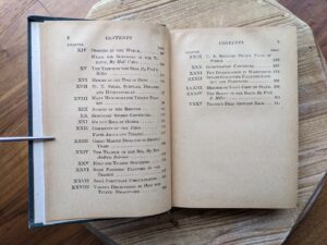 page 2 and 3 Contents page - 1912 Story of the Wreck of the Titanic - The Ocean's Greatest Disaster - Memorial Edition