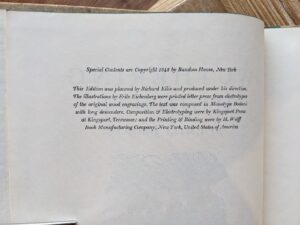 1943 Wuthering Heights by Emily Bronte - copyright - Random House Publishers