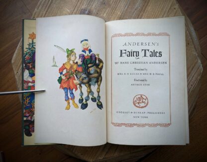 1945 Andersen's Fairy Tales by Hans Christian Andersen - Grosset and Dunlap Publishers - Title page