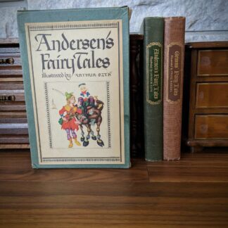 1945 Grimms' and Andersen's Fairy Tales - 2 Book Set - Grosset & Dunlap publishers