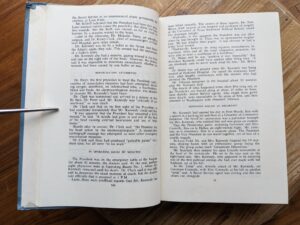 1964 REPORT OF THE WARREN COMMISSION - The Assassination of President Kennedy published by Bantam Books Inc. - The New York Times Company - pages inside