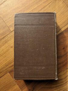 Back Panel - 1903 A Treatise on Masonry Construction by Ira O. Baker - New York, J. Wiley & Sons - Ninth Edition
