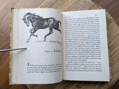 Chapter 6 - Liberty - 1946 Black Beauty by Anna Sewell - The World Publishing Company - Illustrations by Wesley Dennis
