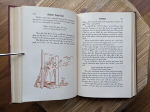Cinderella - 1945 Grimms' Fairy Tales by The Brothers Grimm - Grosset and Dunlap Publishers