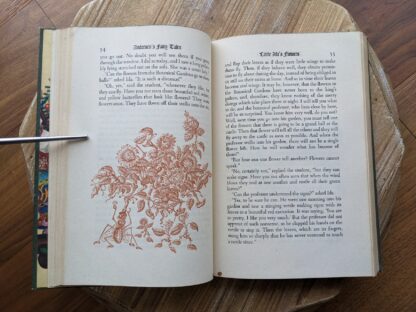 Little Ada's Flowers -1945 Andersen's Fairy Tales by Hans Christian Andersen - Grosset and Dunlap Publishers