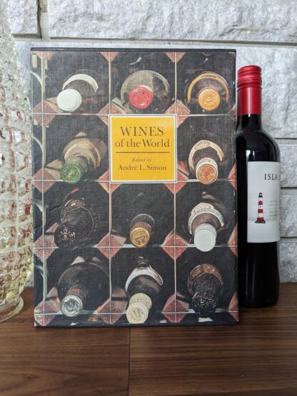 Slip-case - 1967 Wines of the World edited by Andre L. Simon - McGraw-Hill Book Company
