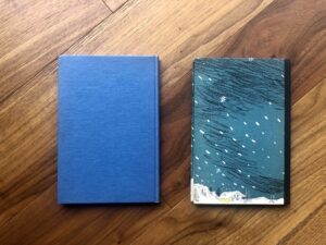 back panel view- 1951 The Small Miracle & 1952 Snowflake by Paul Gallico - First Editions