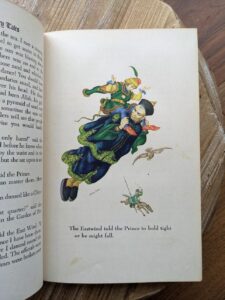illustration by Arthur Szyk - The Garden of Paradise - 1945 Andersen's Fairy Tales by Hans Christian Andersen - Grosset and Dunlap Publishers