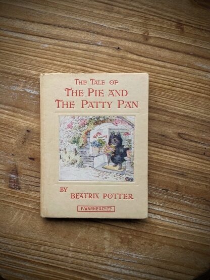 1925 The Tale of The Pie and The Patty Pan by Beatrix Potter - front panel