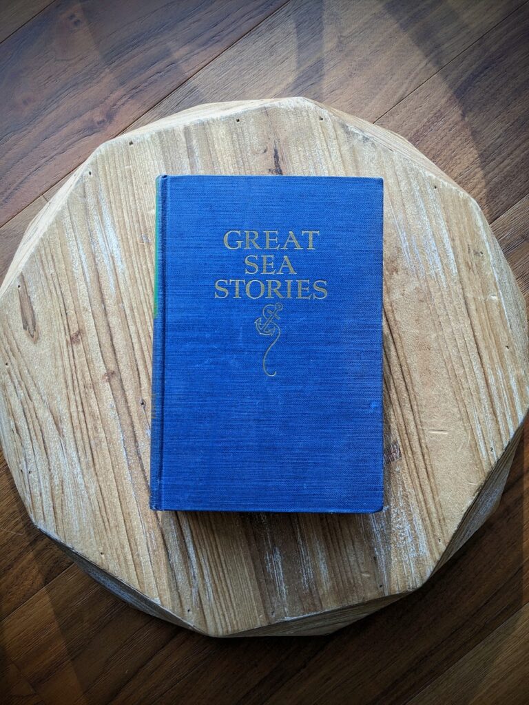 1943 Great Sea Stories by Joseph L. French - Tudor Publishing Co. - front panel view