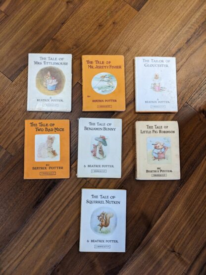 7 collectible Beatrix Potter books for sale