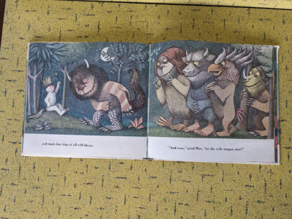 And now, cried Max, let the wild rumpus start - 1963 Where the Wild Things Are by Maurice Sendak - Harper & Row Publishers - First Edition - Pre LOC number