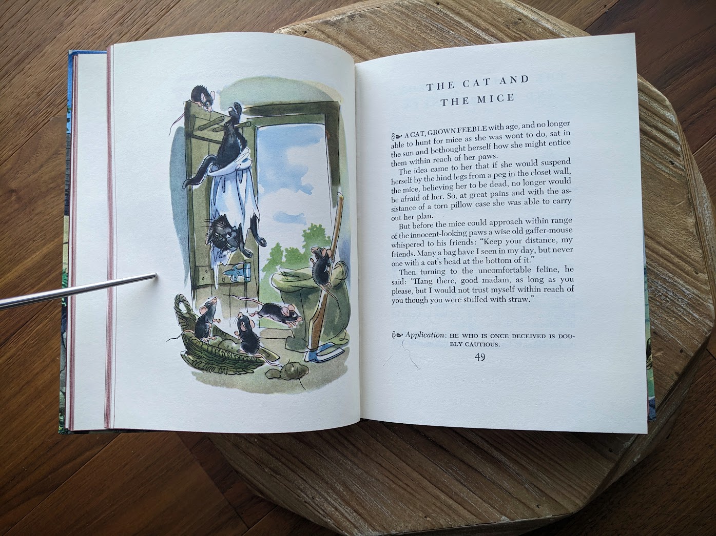 1978 Aesop’s Fables - Illustrated Junior Library Edition - Fritz Kredel  illustrations