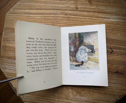 illustration - The Pie made of Mouse - 1925 The Tale of The Pie and The Patty Pan by Beatrix Potter