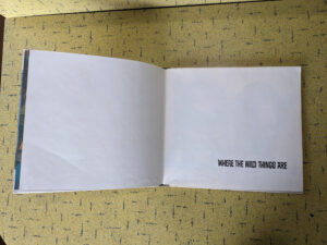 pre title page - 1963 Where the Wild Things Are by Maurice Sendak - Harper & Row Publishers - First Edition - Pre LOC number