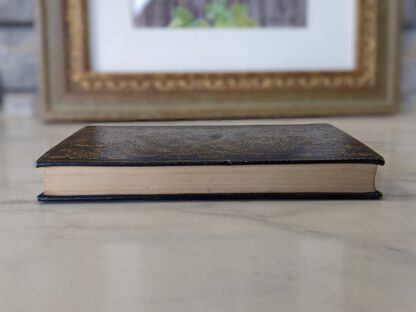textblock view - lower binding - Letters, Sentences and Maxims by Philip Earl of Chesterfield - published by Henry Altemus - scarce undated copy