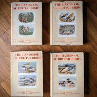 1949 The Handbook of British Birds - sixth impression - Volume 1 to 4