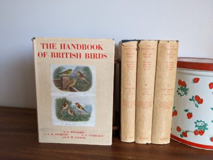 1949 The Handbook of British Birds - sixth impression - Volume 1 to 4 - in original dustjackets