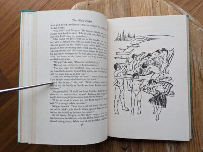 1962 The Whale People by Roderick Haig-Brown - First Edition - Drawing by Mary Weiler