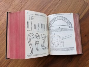 Drawing Instruments - 1956 Audels Machinists And Tool Makers Handy Book By Frank D Graham