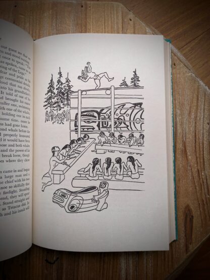 Drawing by Mary Weiler - The Dream - 1962 The Whale People by Roderick Haig-Brown - First Edition