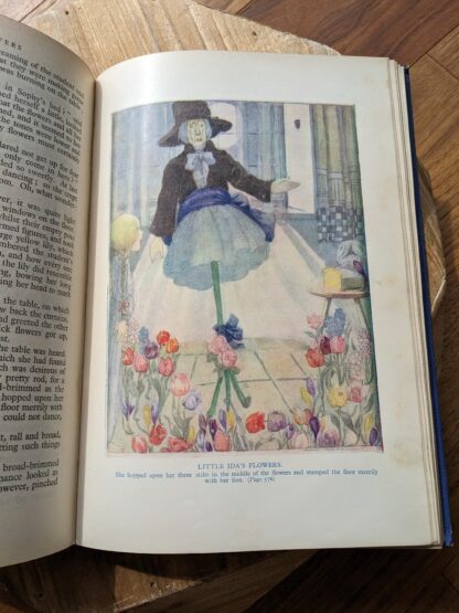 Little Ida's Flowers - illustration by Anne Anderson - 1943 The Golden Wonder Book