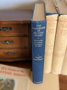 crows to firecrest - 1949 The Handbook of British Birds - sixth impression - Volume 1 to 4