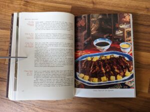 meats - spareribs - 1965 The Gourmet Cook Book Volumes 1 & 2 Revised Ed First Printing - boxed set