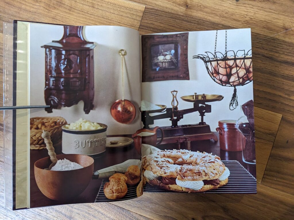 photograph near the introduction of volume 2 - 1965 The Gourmet Cook Book Volumes 1 & 2 Revised Ed First Printing - boxed set
