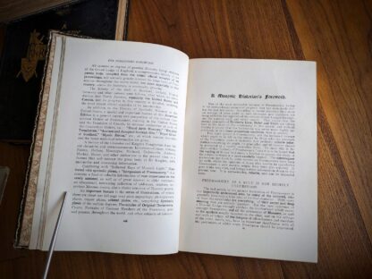 A Masonic Historian's Forward - A Library of Freemasonry Illustrated Five Volume Set - Published in 1911 by The John C. Yorston Publishing Co.