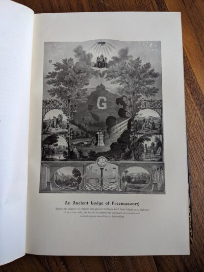 An Ancient Lodge of Freemasonry - A Library of Freemasonry Illustrated Five Volume Set - Published in 1911 by The John C. Yorston Publishing Co.