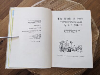 Title Page - 1957 The World of Pooh