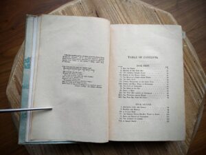 first page of Table of Contents - 1908 Ben-Hur by Lew Wallace - Wallace Memorial Edition