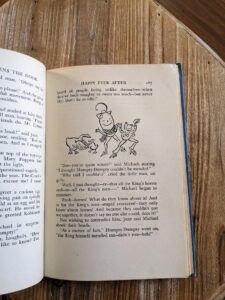 1943 Mary Poppins Opens the Door by P.L Travers - second edition - pages inside