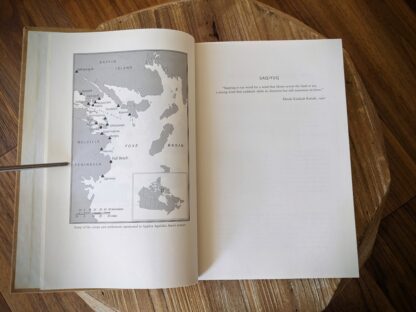 map of some of the settlements mentioned in Apphia Aglakti Awa'a stories - 1999 Saqiyuq - First Edition