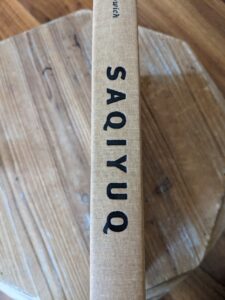 spine up close - 1999 Saqiyuq - Stories from the lives of three Inuit Women - First Edition