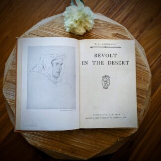 1927 Revolt in the Desert by T. E. Lawrence, 1st US Edition - title page