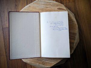 1932 A Textbook of Practical Astronomy by John Nassau - First Edition - Second Impression - Pastedown and endpaper